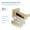 Kibi Cube Bathroom 18 Towel Bar - Brush Gold. KBA1507BG - alternate 10